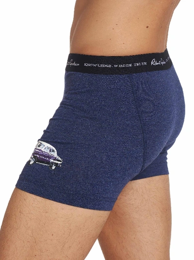 Shop Robert Graham Car Boxer Brief In Navy