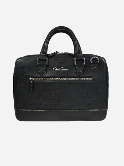 Shop Robert Graham Buster Briefcase In Black