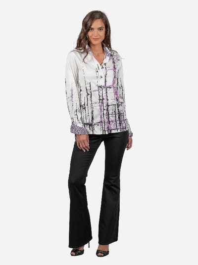 Shop Robert Graham Priscilla Metropolis Printed Shirt In Multi