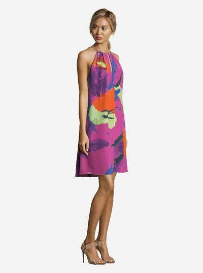 Shop Robert Graham Melrose Silk Dress In Multi