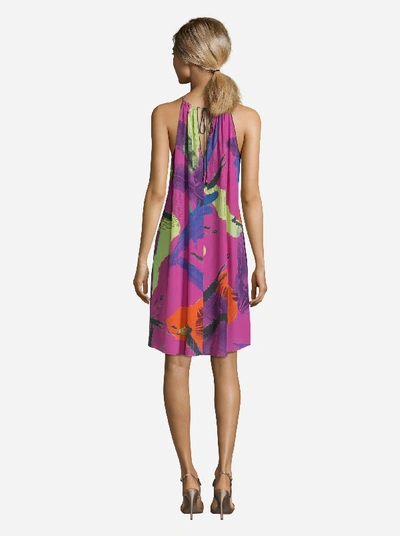 Shop Robert Graham Melrose Silk Dress In Multi