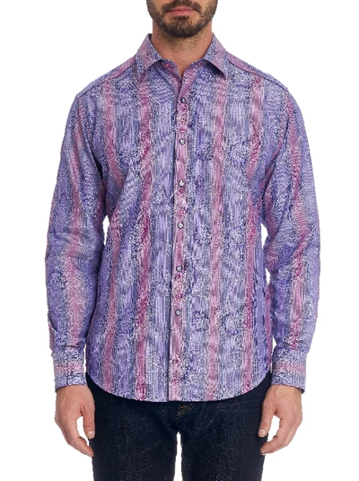 Shop Robert Graham Reverb Sport Shirt Big In Multi