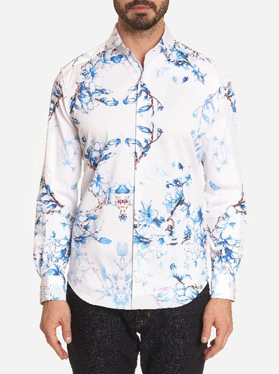 Shop Robert Graham Aiden Sport Shirt In Blue