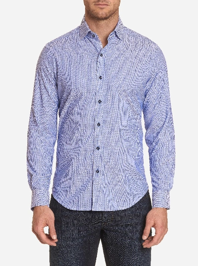 Shop Robert Graham Abells Sport Shirt In Blue