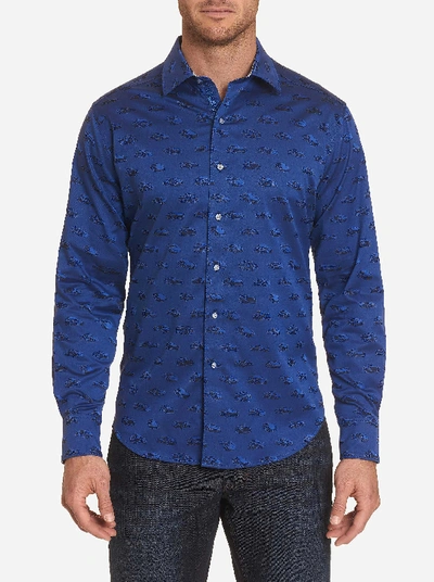 Shop Robert Graham Winners Circle Sport Shirt In Sapphire