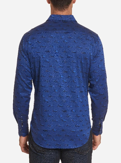 Shop Robert Graham Winners Circle Sport Shirt In Sapphire