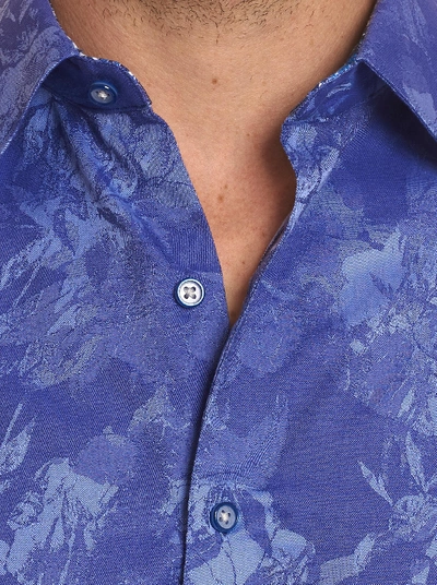 Shop Robert Graham The Rose Sport Shirt In Blue