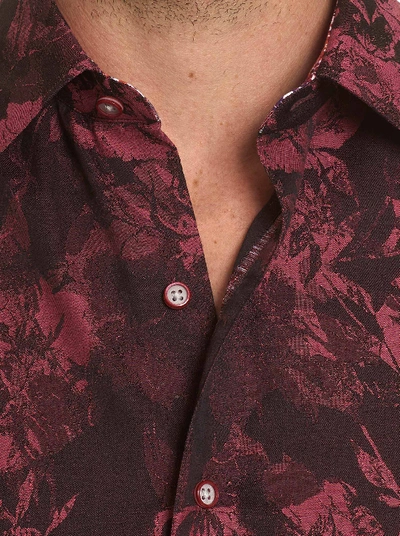 Shop Robert Graham The Rose Sport Shirt In Red