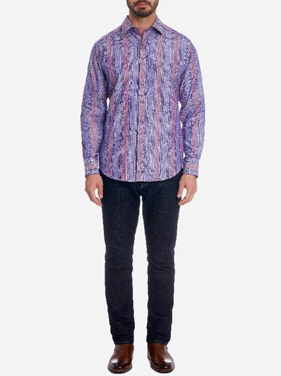 Shop Robert Graham Reverb Sport Shirt In Multi