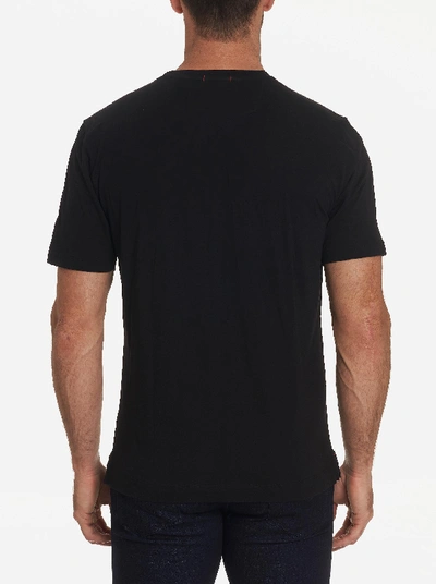 Shop Robert Graham The Venture T-shirt In Black