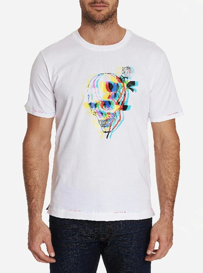 Shop Robert Graham Bewitched T-shirt In White