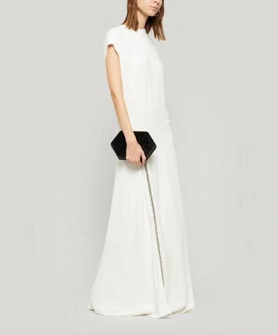 Shop 3.1 Phillip Lim Crystal-embellished Stretch-crepe Gown In White