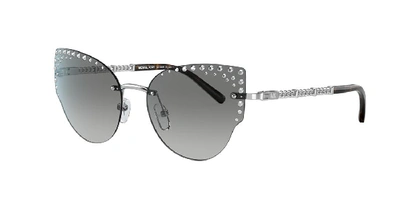Shop Michael Kors Woman Sunglasses Mk1058b St. Anton In Grey Gradient