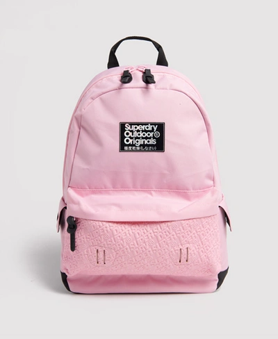 Shop Superdry Neoprene Mirror Montana Rucksack In Pink