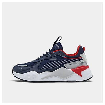 Shop Puma Men's Rs-x Softcase Casual Shoes In Blue