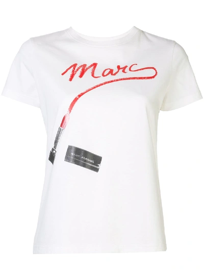 Shop Marc Jacobs The St. Marks T-shirt In White