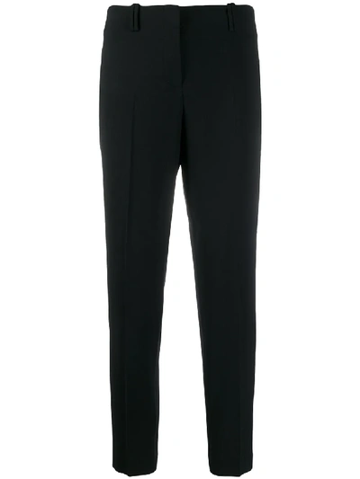 Shop Incotex Straight-leg Tailored Trousers In Black