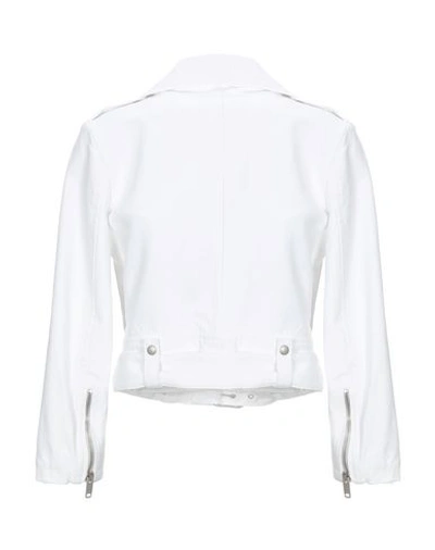 Shop Givenchy Denim Jacket In White