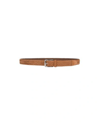 Shop Tod's Belts In Camel