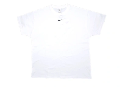 Pre-owned Fear Of God X Nike Air  T-shirt White