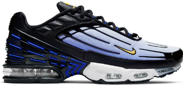 nike air max plus 3 blue and yellow