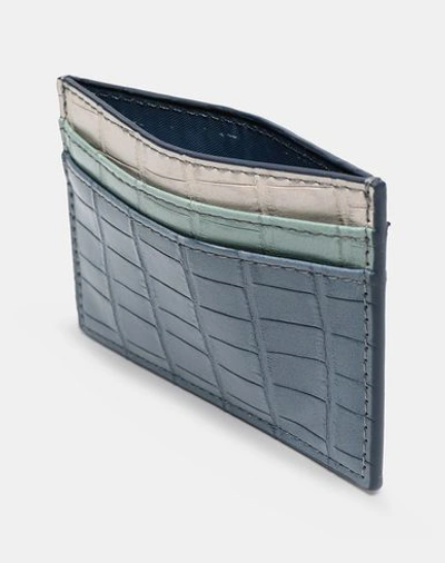 Shop 8 By Yoox Document Holder In Slate Blue