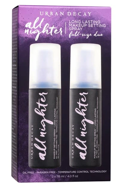 Shop Urban Decay All Nighter Makeup Setting Spray Duo