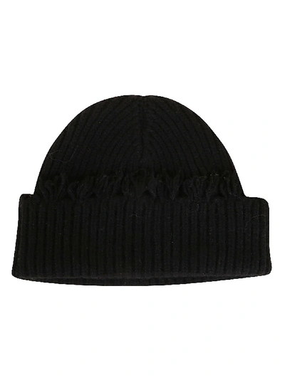Shop Alanui Black Wool Hat