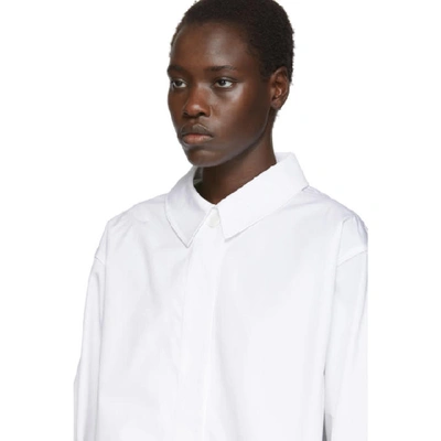 Shop Jacquemus White Le Chemise Loya Shirt