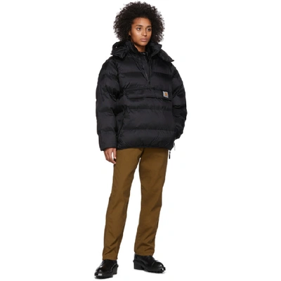 Shop Carhartt Black Jones Pullover Jacket