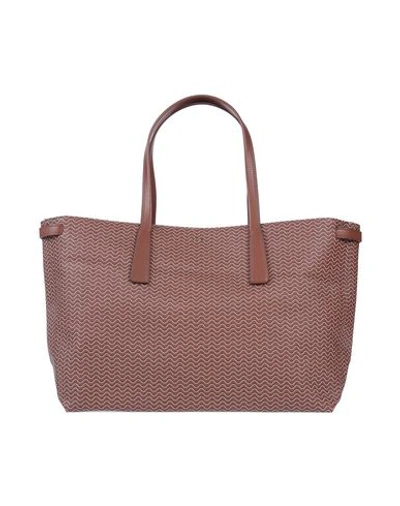 Shop Zanellato Handbag In Brown