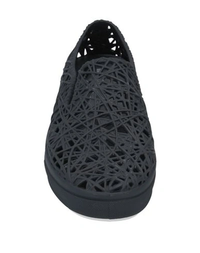 Shop Melissa + Campana Woman Sneakers Black Size 5 Plastic