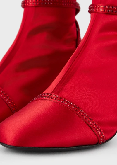 Shop Emporio Armani Boots - Item 11780890 In Red