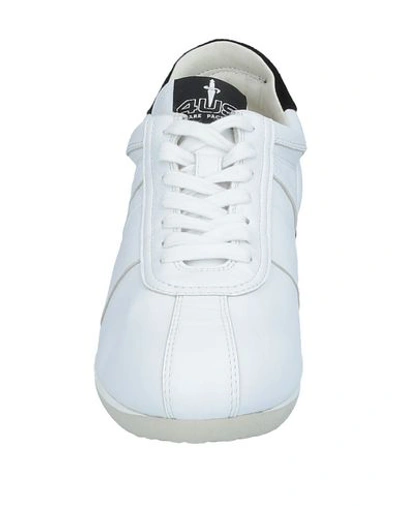 Shop Cesare Paciotti 4us Sneakers In White