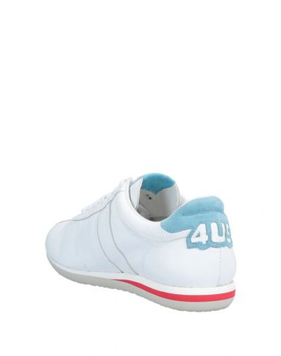 Shop Cesare Paciotti 4us Sneakers In White