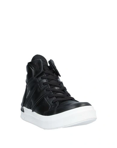 Shop Cinzia Araia Woman Sneakers Black Size 6 Soft Leather, Textile Fibers