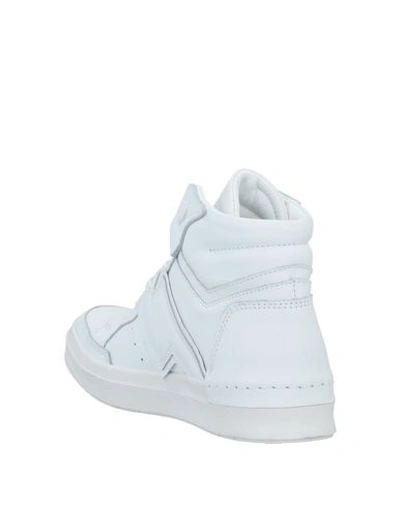 Shop Cinzia Araia Woman Sneakers White Size 7 Soft Leather, Textile Fibers