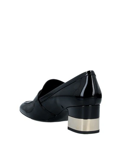 Shop Roger Vivier Woman Loafers Black Size 4 Soft Leather