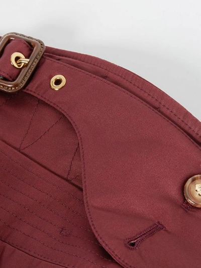 Burberry Fernleigh Thermoregulated Diamond Quilted Jacket In Deep Claret