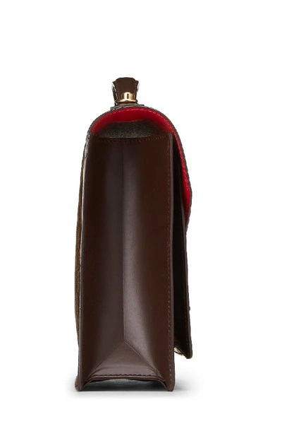 Extremely Rare Louis Vuitton Damier Ebene Matte Box Bag – SFN