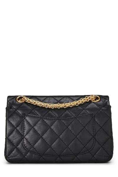 Pre-owned Chanel Black Quilted Calfskin Casino Double Flap Bag Small