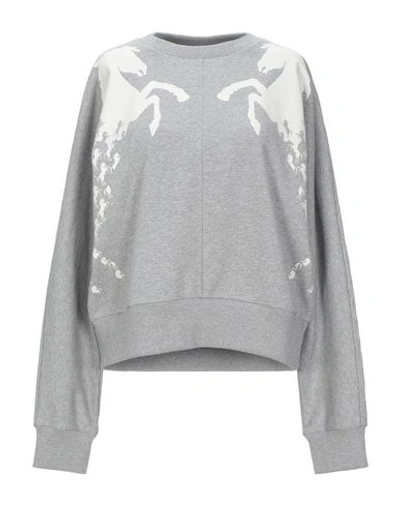 Shop Chloé Sweatshirts In Grey