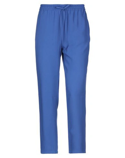 Shop Red Valentino Casual Pants In Blue