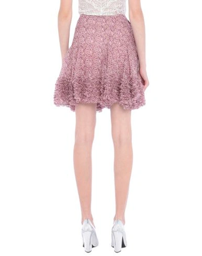 Shop Stella Mccartney Woman Midi Skirt Light Purple Size 0 Silk
