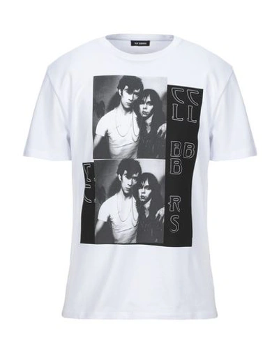 Shop Raf Simons T-shirt In White