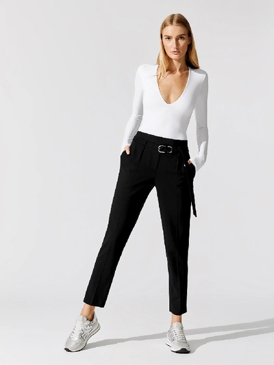 Shop Alix Irving Deep V Long Sleeve Bodysuit In White