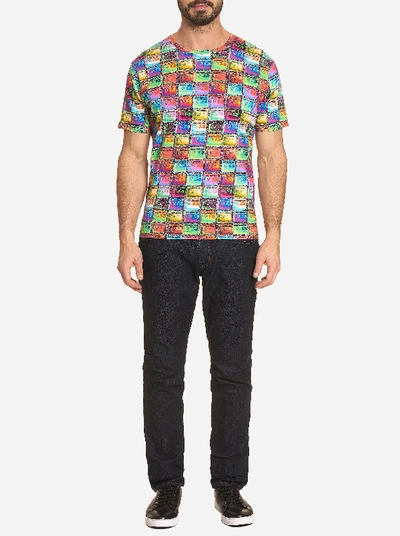 Shop Robert Graham Cassettes T-shirt In Multi