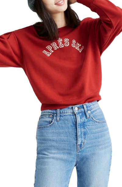 Madewell apres ski sweatshirt hot sale