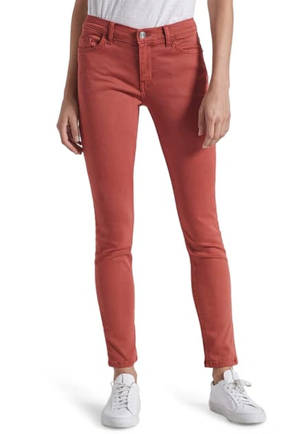Shop Current Elliott The Original Stiletto Jeans In Washed Berry