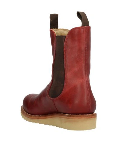 Shop Pantofola D'oro Ankle Boots In Maroon